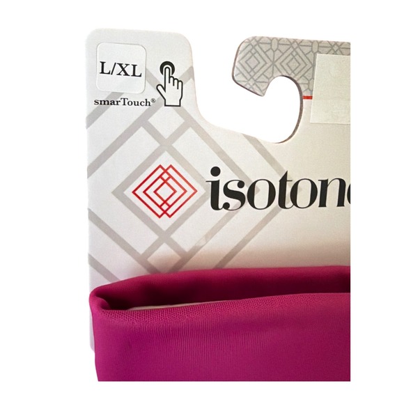 Isotoner smarTouch Gloves Women L/XL  Berry Pink NEW Touchscreen Faux Leather - Picture 4 of 6